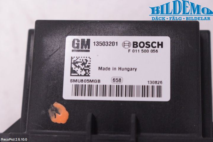 Opel MERIVA B 10-17 Varmeapparat Viftemotstand