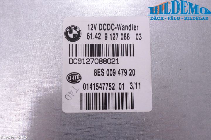 BMW 1 E87/81 5D/3D 03-11 Dc-Cd Omformer Hybrid