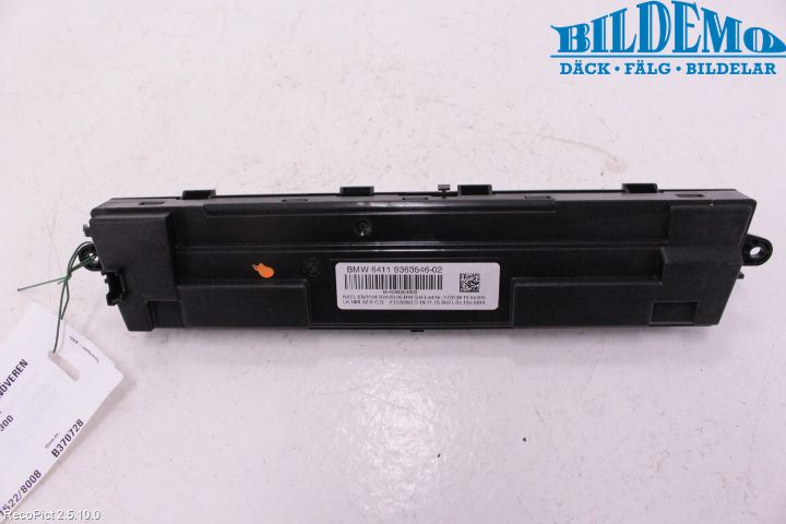 BMW 1 F20/F21 11-19 Varme Ac Betjening-Display
