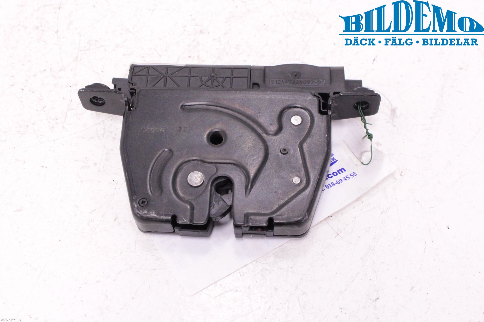 BMW 4 F32/F33/F82/F83 13-20 Bakluke-Lokk Låsekasse