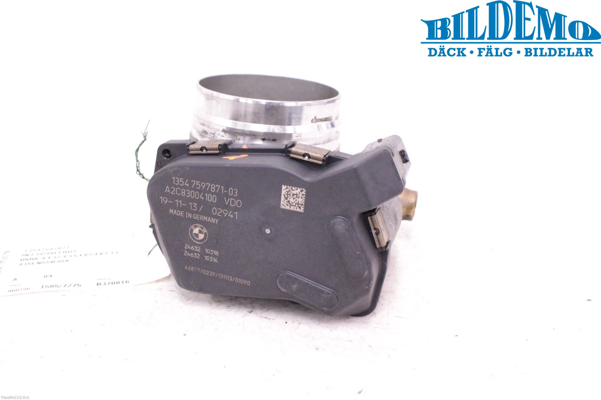 BMW 4 F32/F33/F82/F83 13-20 Inns Spjeldhus