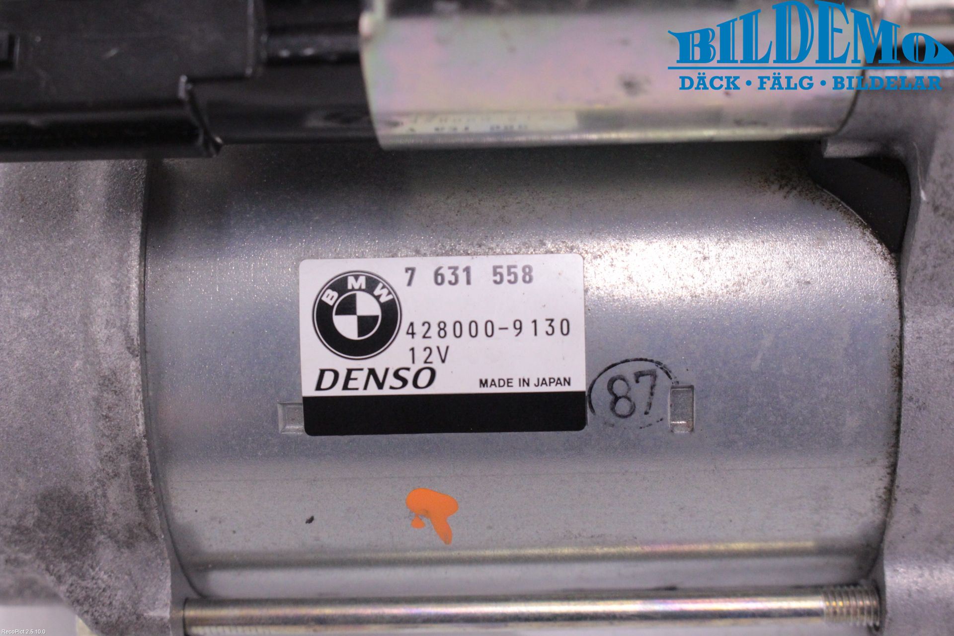 BMW 4 F32/F33/F82/F83 13-20 Startmotor