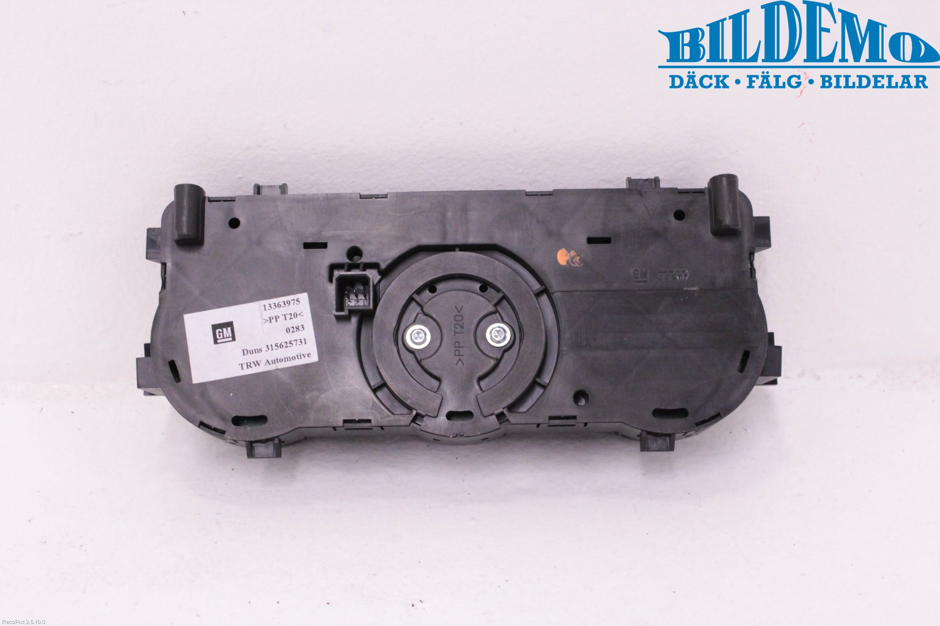 Opel ADAM 13-20 Varme Ac Betjening-Display