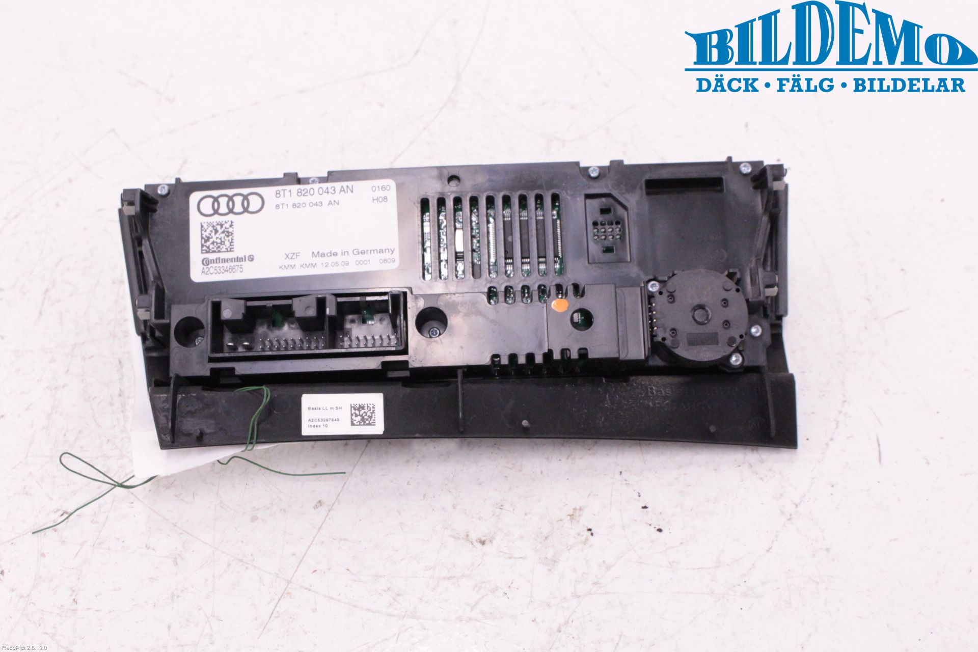 Audi A4/S4 08-11 Varme Ac Betjening-Display