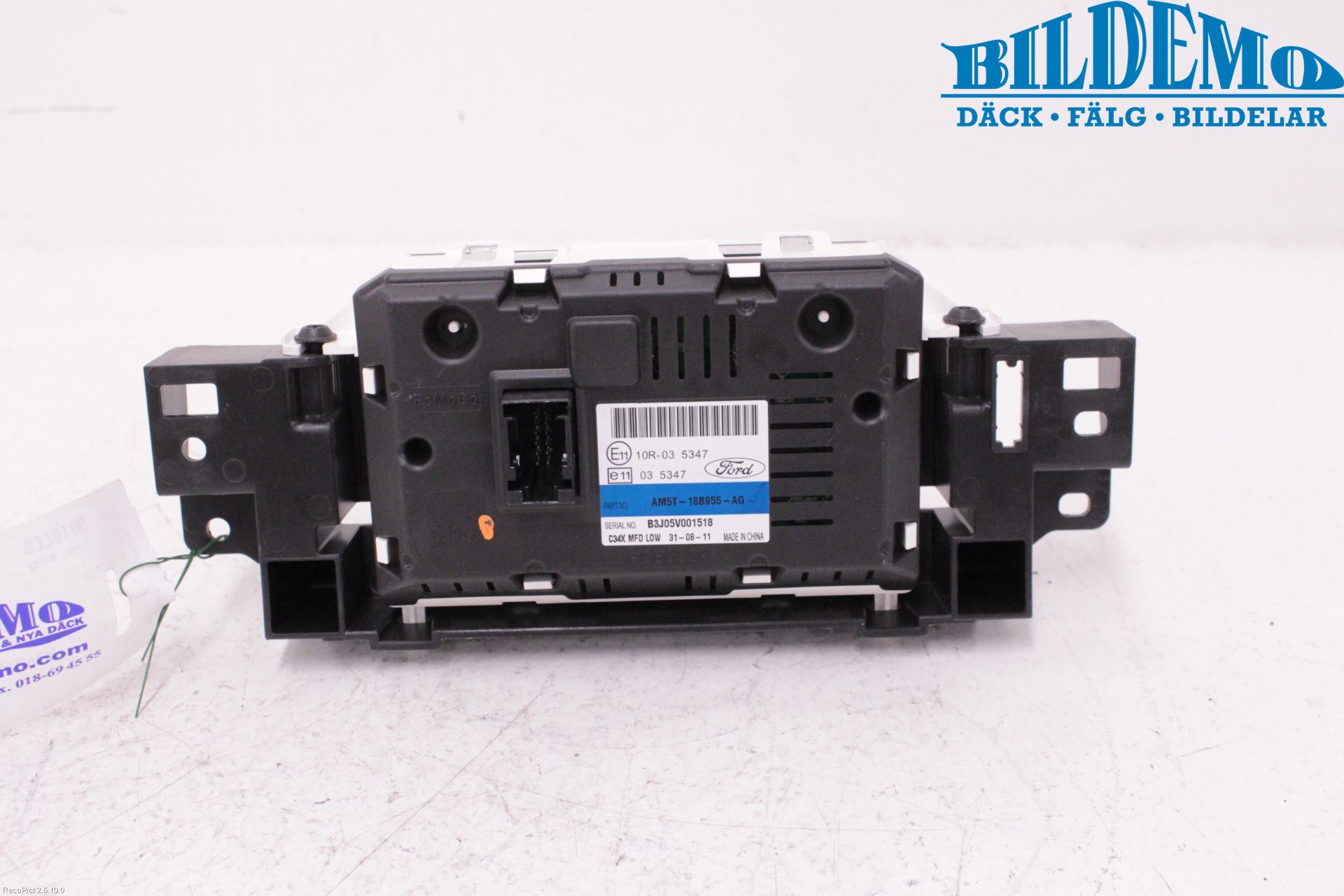 Ford FOCUS 11-14 Instr Skjerm Dvd-Gps-Ac-Tlf