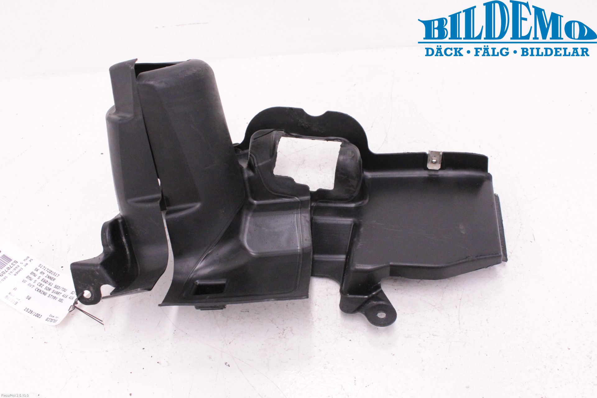 BMW 5 E60/61 Sed/Tou 02-10 Skjerm Indre