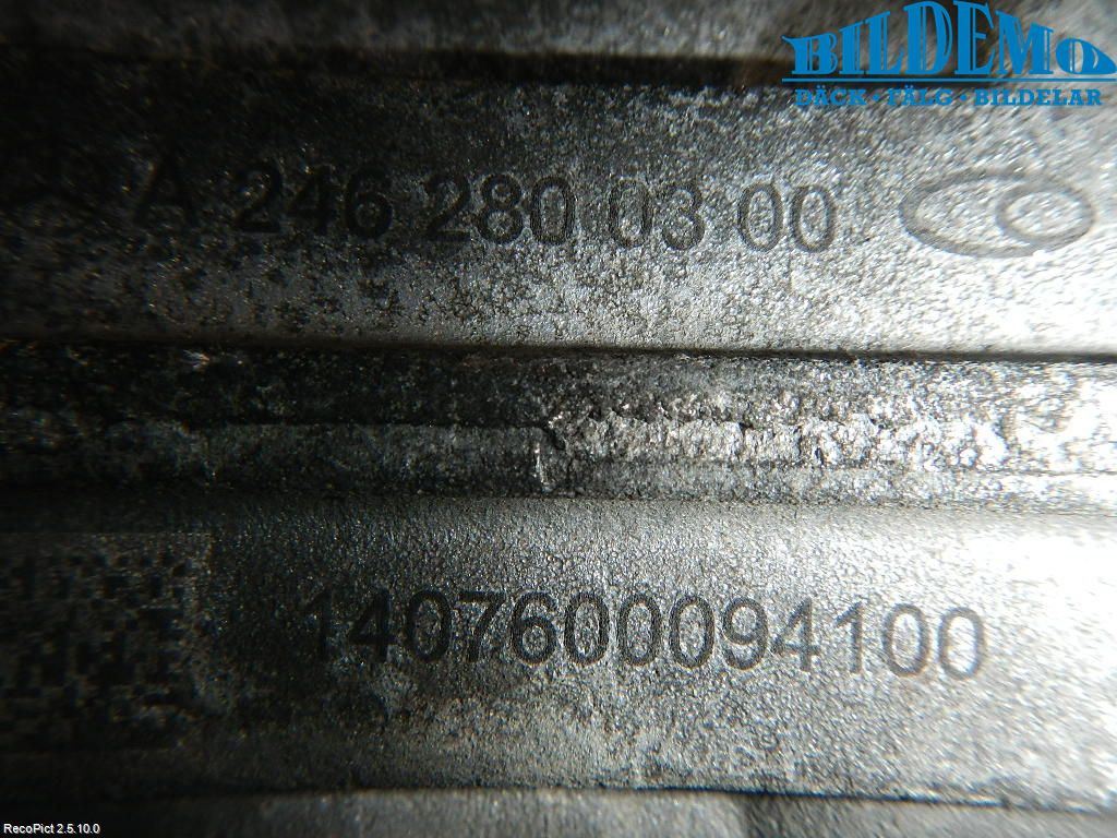 Mercedes-Benz MB CLA-KLASS (C117/X117) 13-19 Gearkasse Fordelingskasse