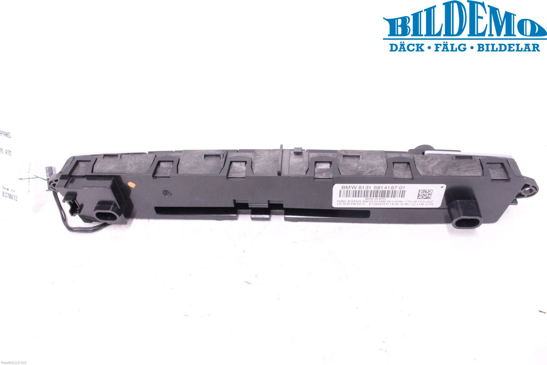 BMW 1 F20/F21 11-19 Stereo Radio Med Cd