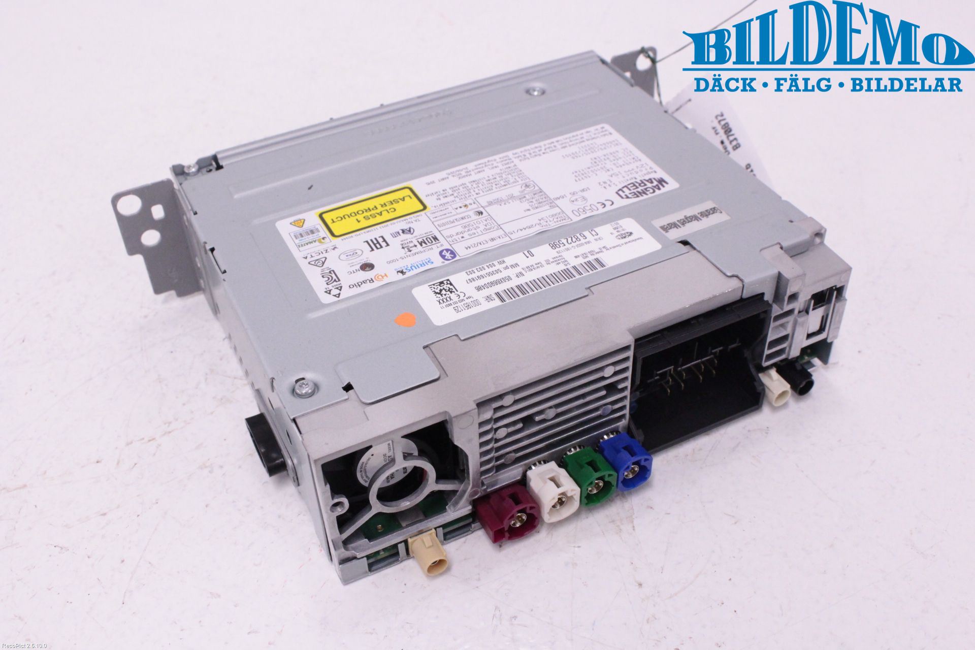 BMW 1 F20/F21 11-19 Stereo Radio Med Cd