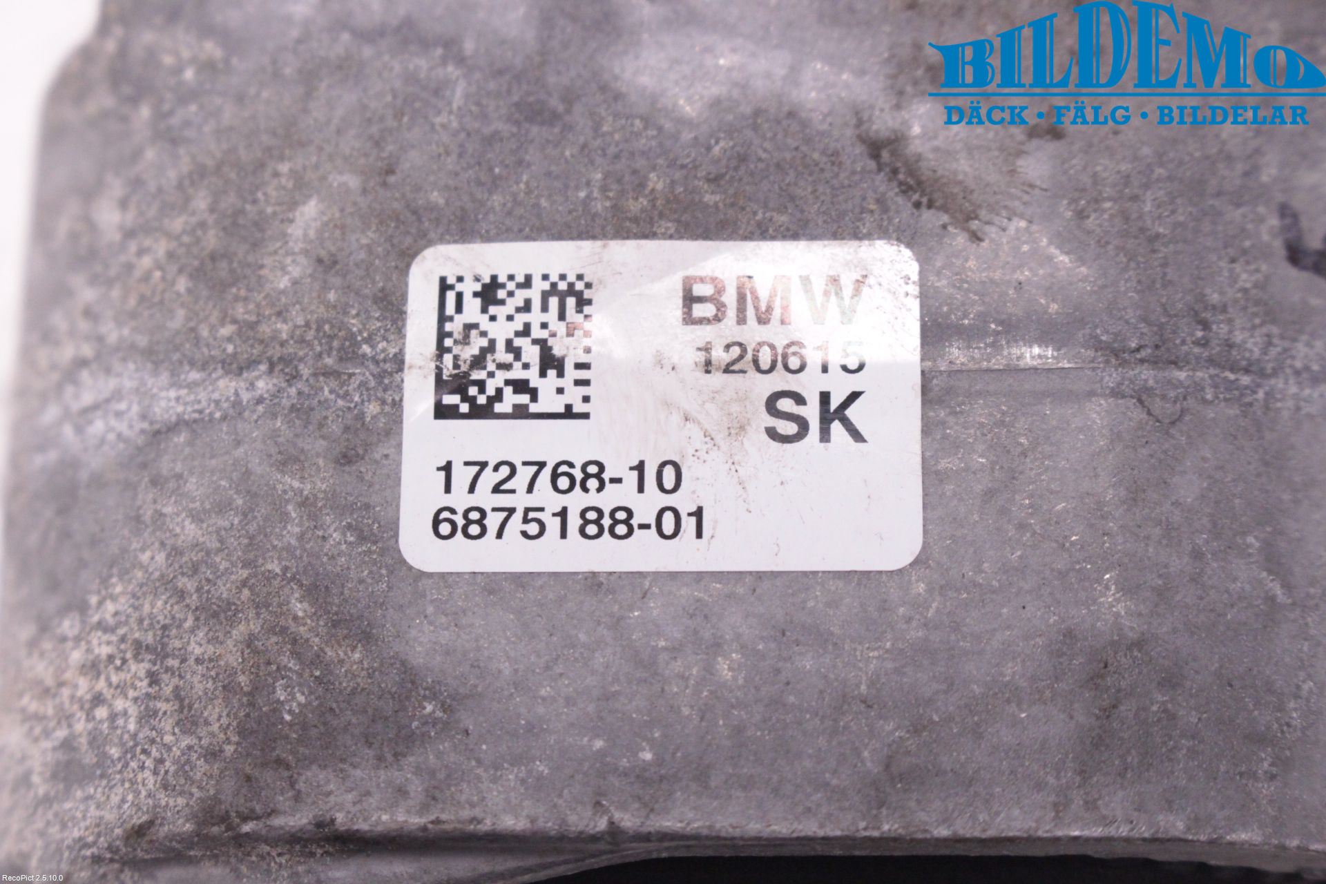 BMW 2 F45 Active Tourer 14-21 Motor Feste Stål-Alu