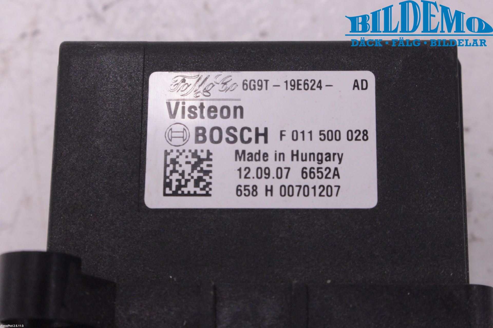 Ford MONDEO 07-15 Varmeapparat Viftemotstand