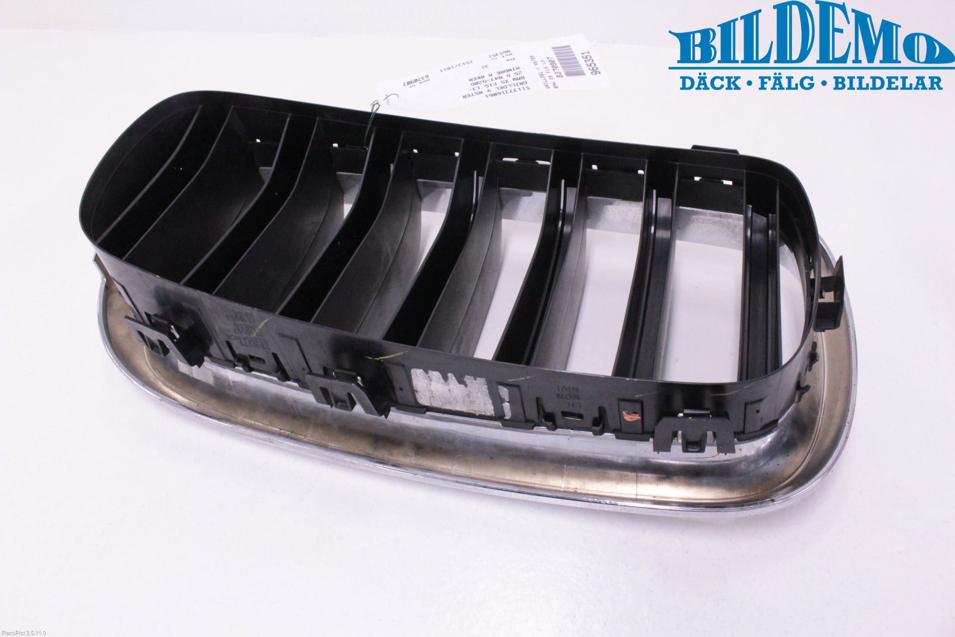 BMW X5 F15 13-18 Grilldel Venstre