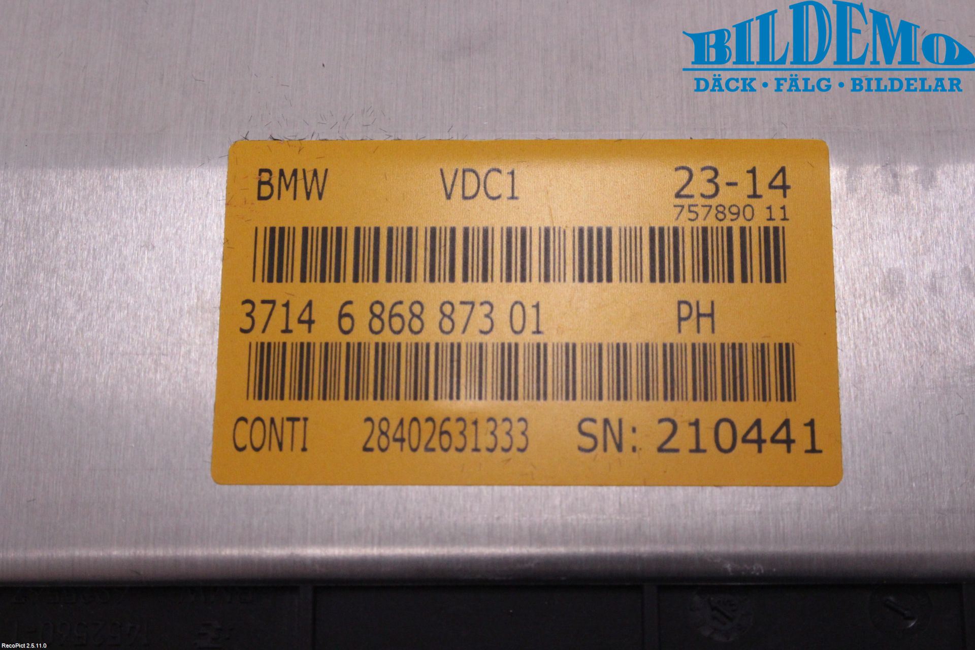 BMW X5 F15 13-18 Styreenhet Fjæring