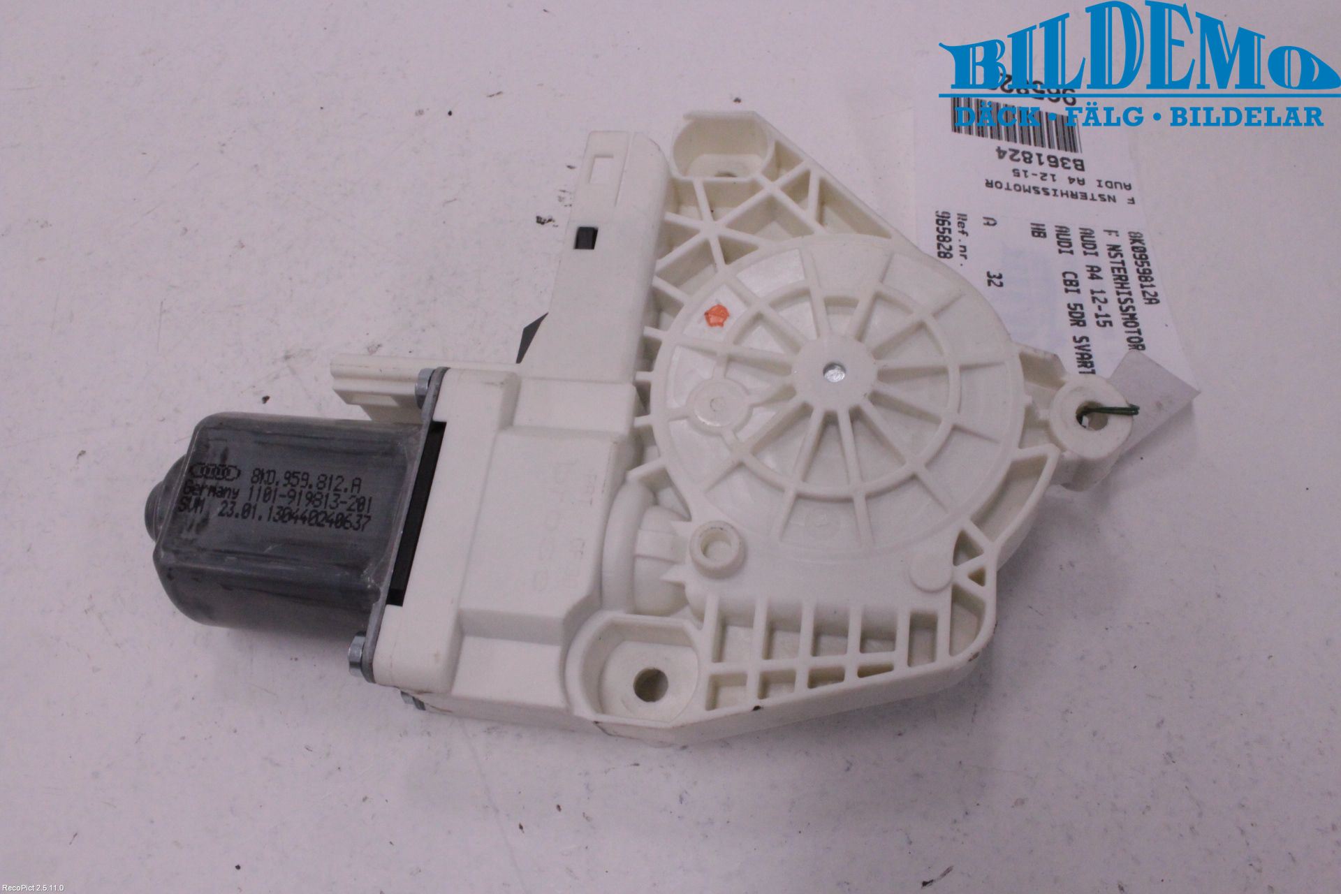 Audi A4 12-15 Vindusheismotor