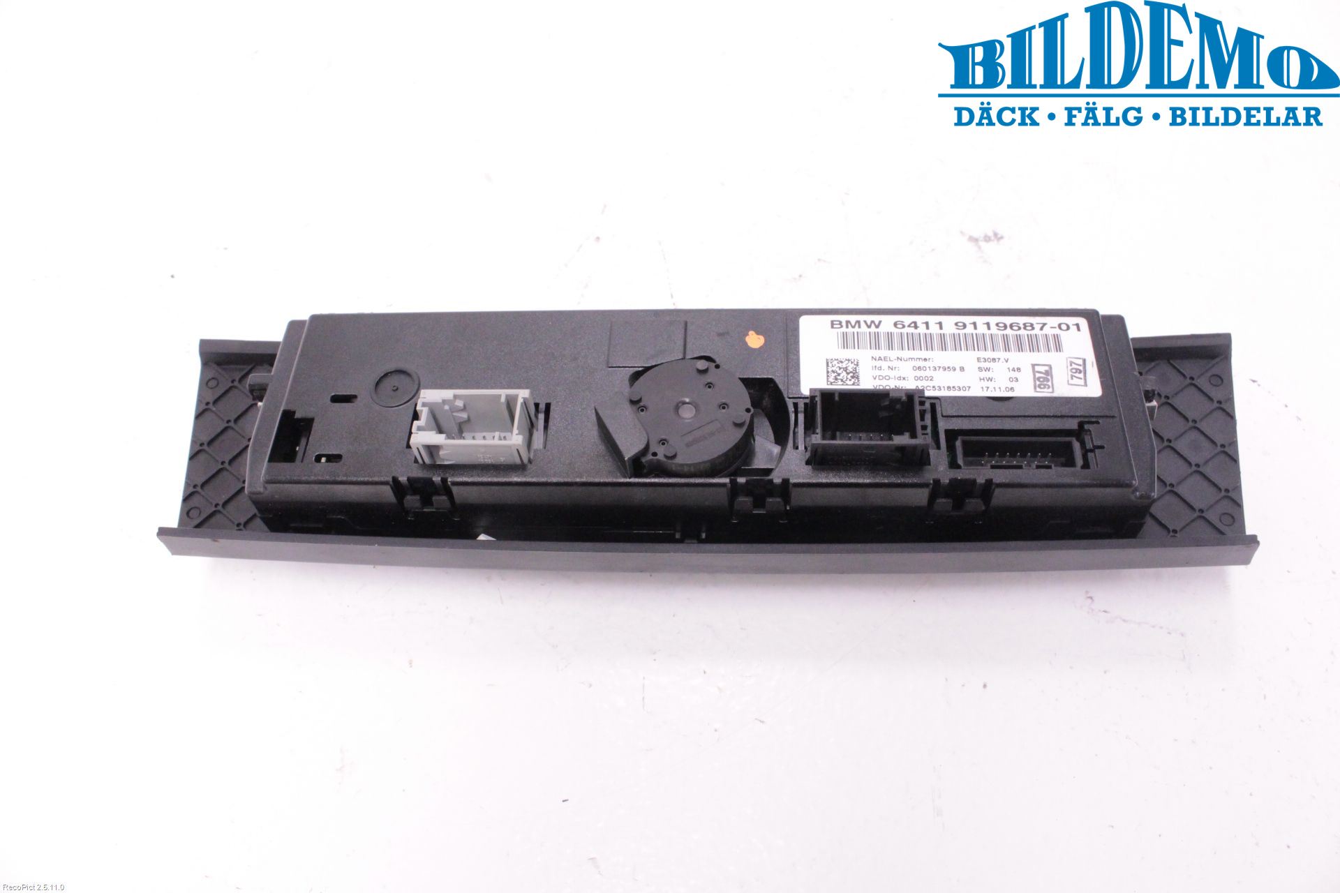 BMW 3 E92/93 Coupé/Cab 05-14 Varme Ac Betjening-Display