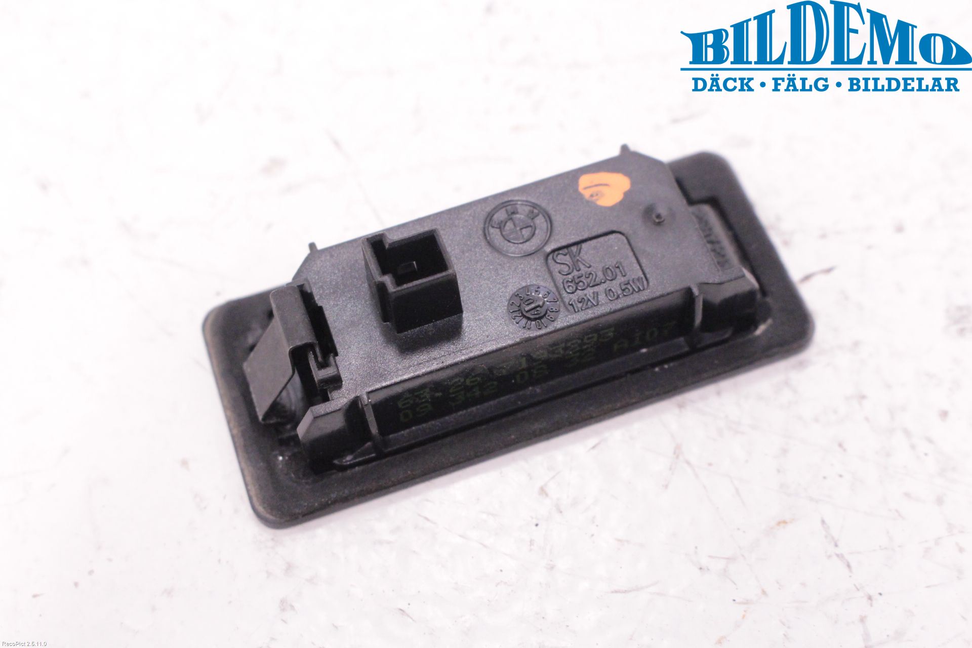 BMW 3 E90/91 SED/TOU 05-12 Skilt Belysning