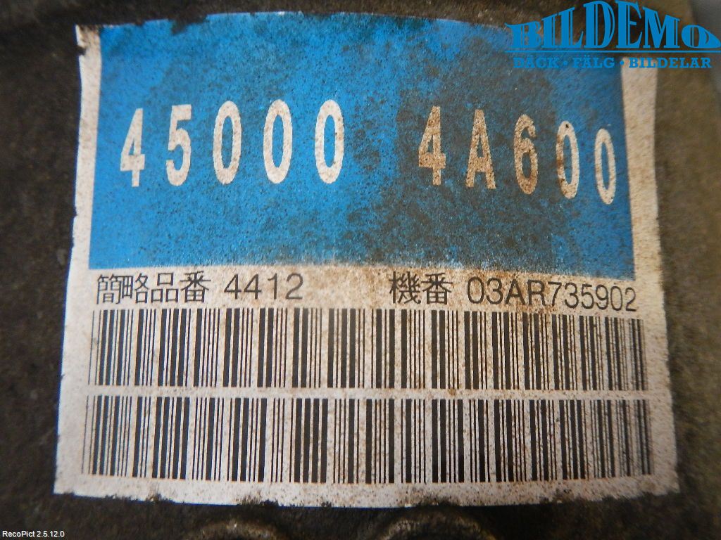 Kia SORENTO 03-09 Gearkasse Automat