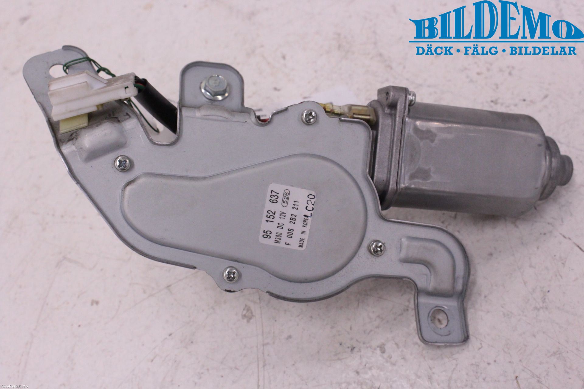 GM CHEVROLET SPARK Viskermotor Bakluke