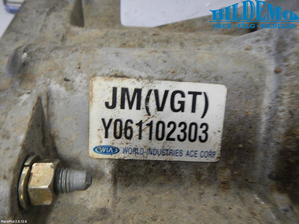 Hyundai TUCSON 05- Gearkasse Fordelingskasse