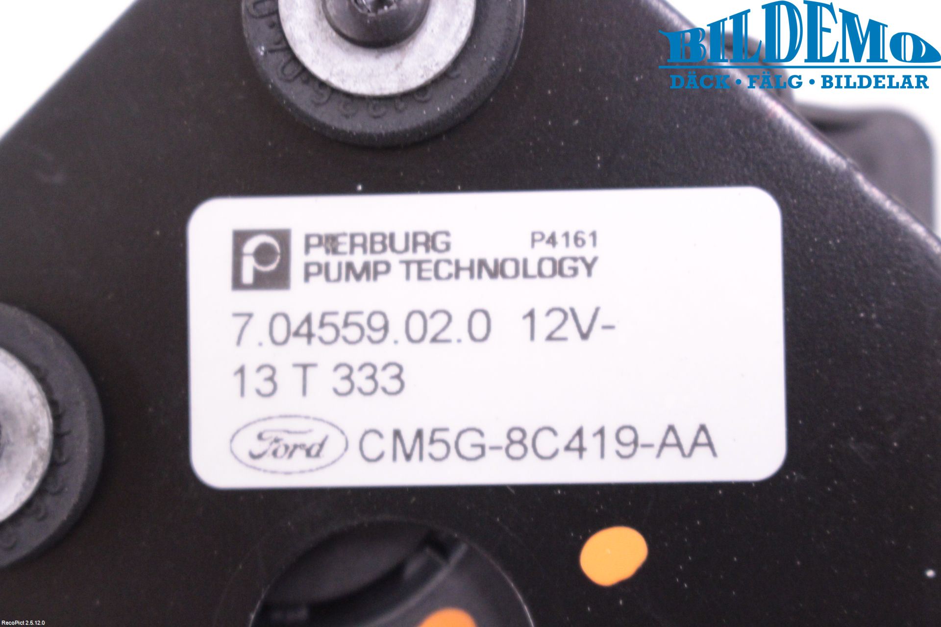 Ford FOCUS 11-14 Varme Sirkulasjonspumpe