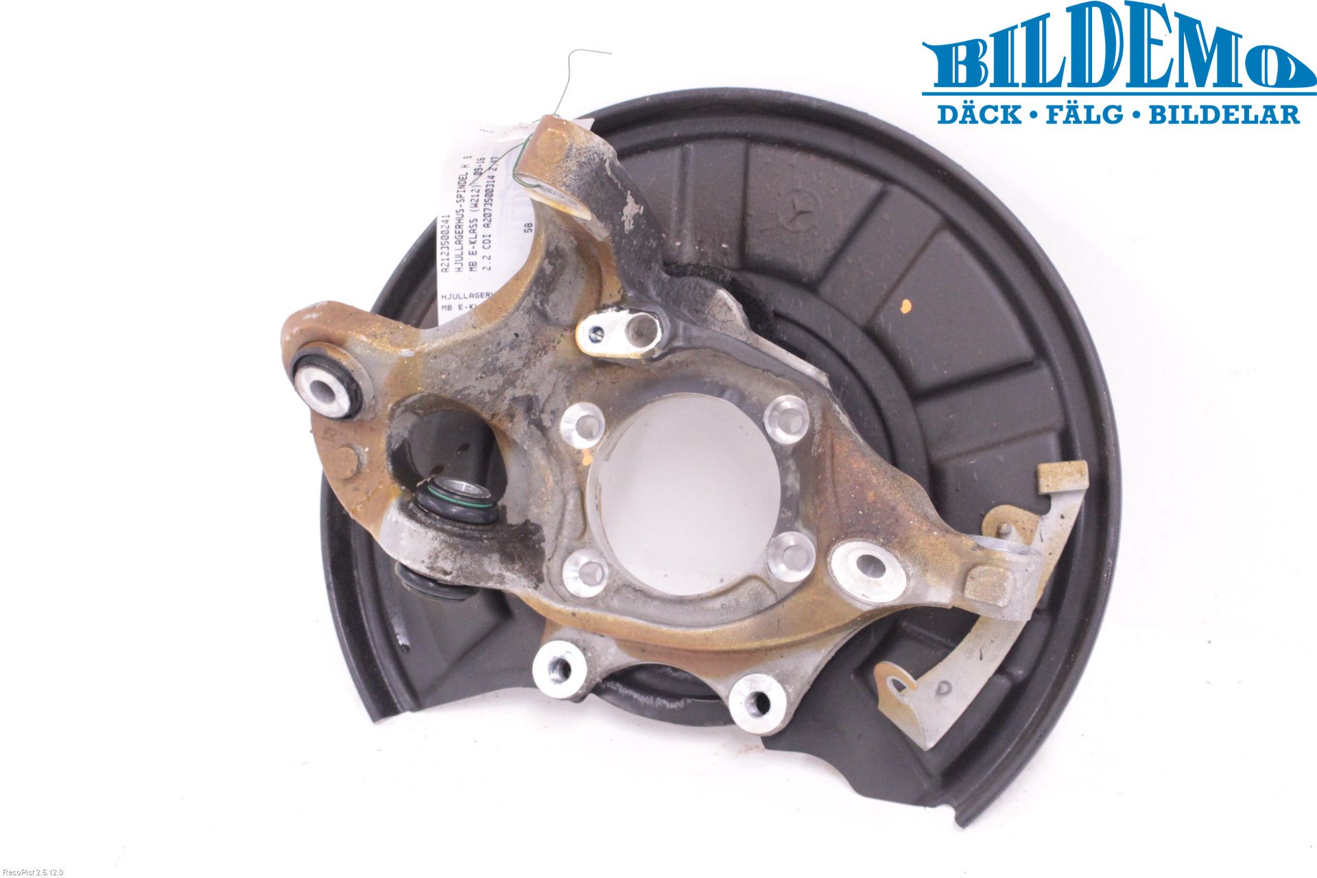 Mercedes-Benz MB E-KLASS (W212) 09-16 Spindel Hb