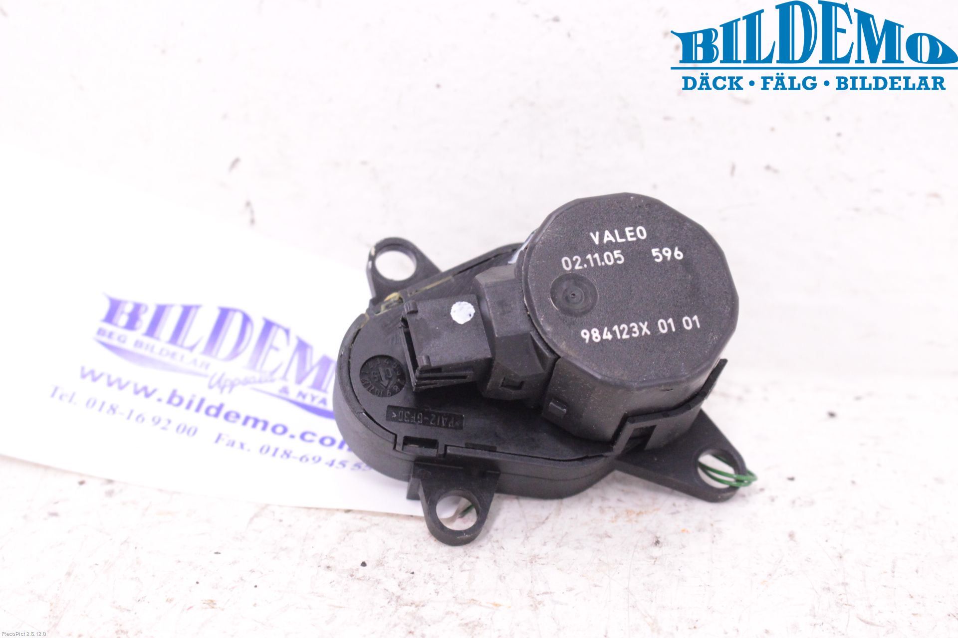 Saab 9-5     06-10 Varme Regulering Motor