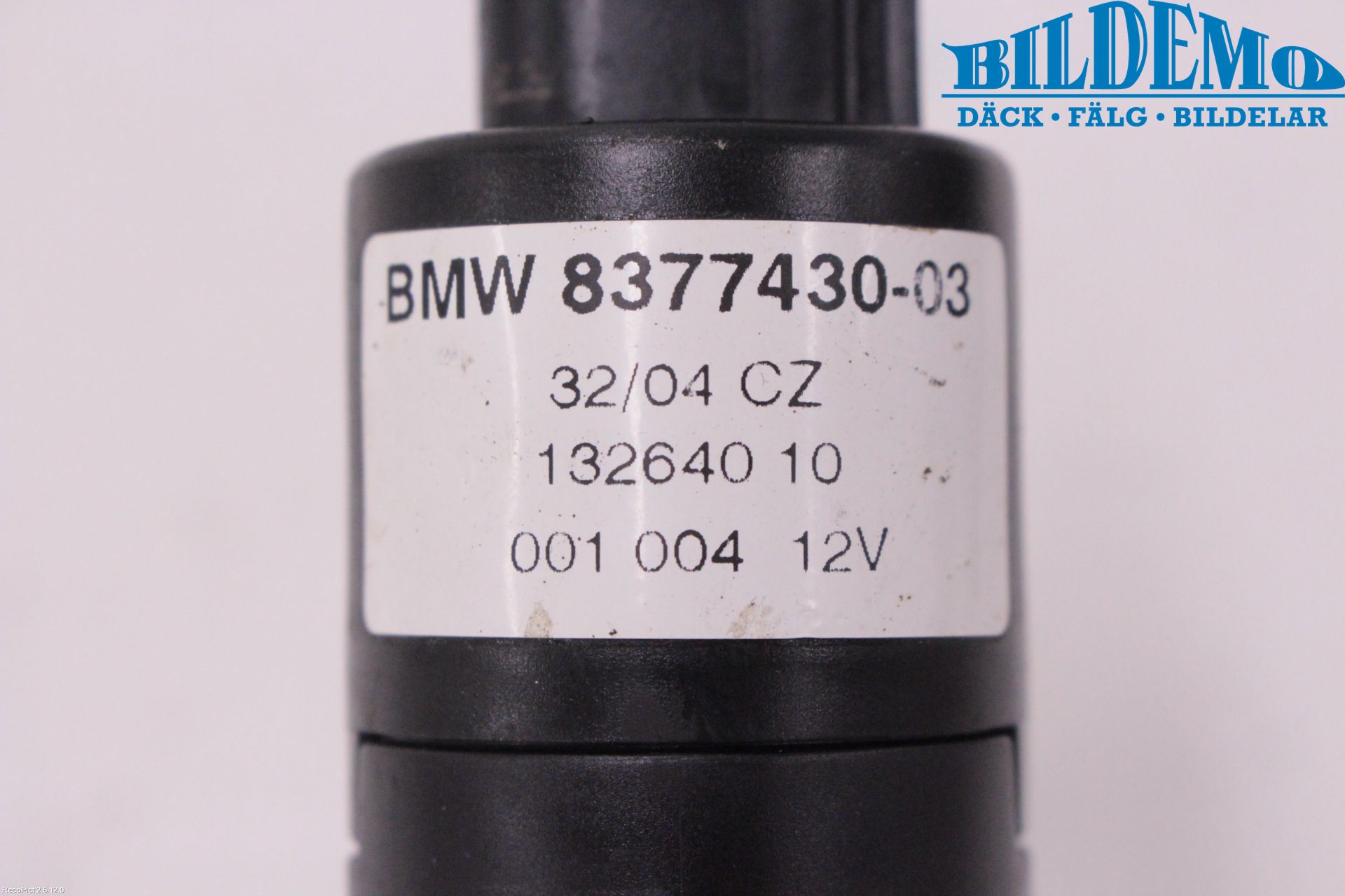BMW 5 E60/61 Sed/Tou 02-10 Spylerpumpe Høytrykk