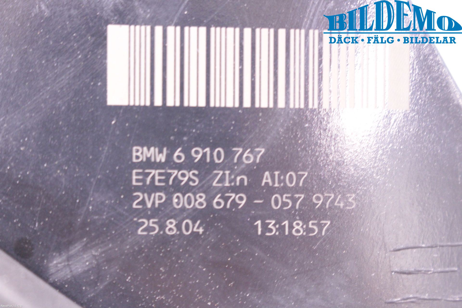 BMW 5 E60/61 Sed/Tou 02-10 Baklykt Venstre