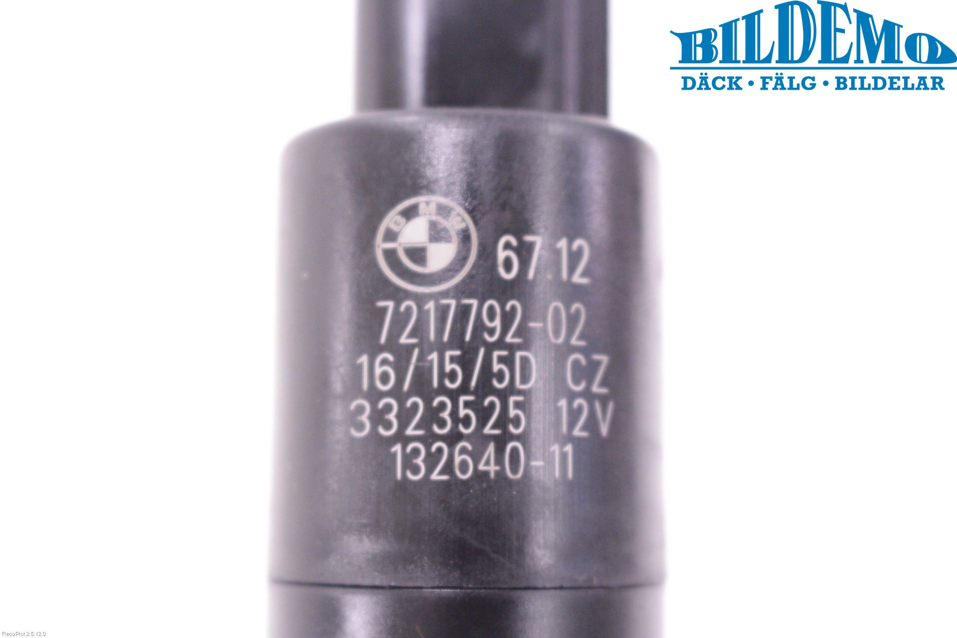 BMW 1 F20/F21 11-19 Spylerpumpe Høytrykk