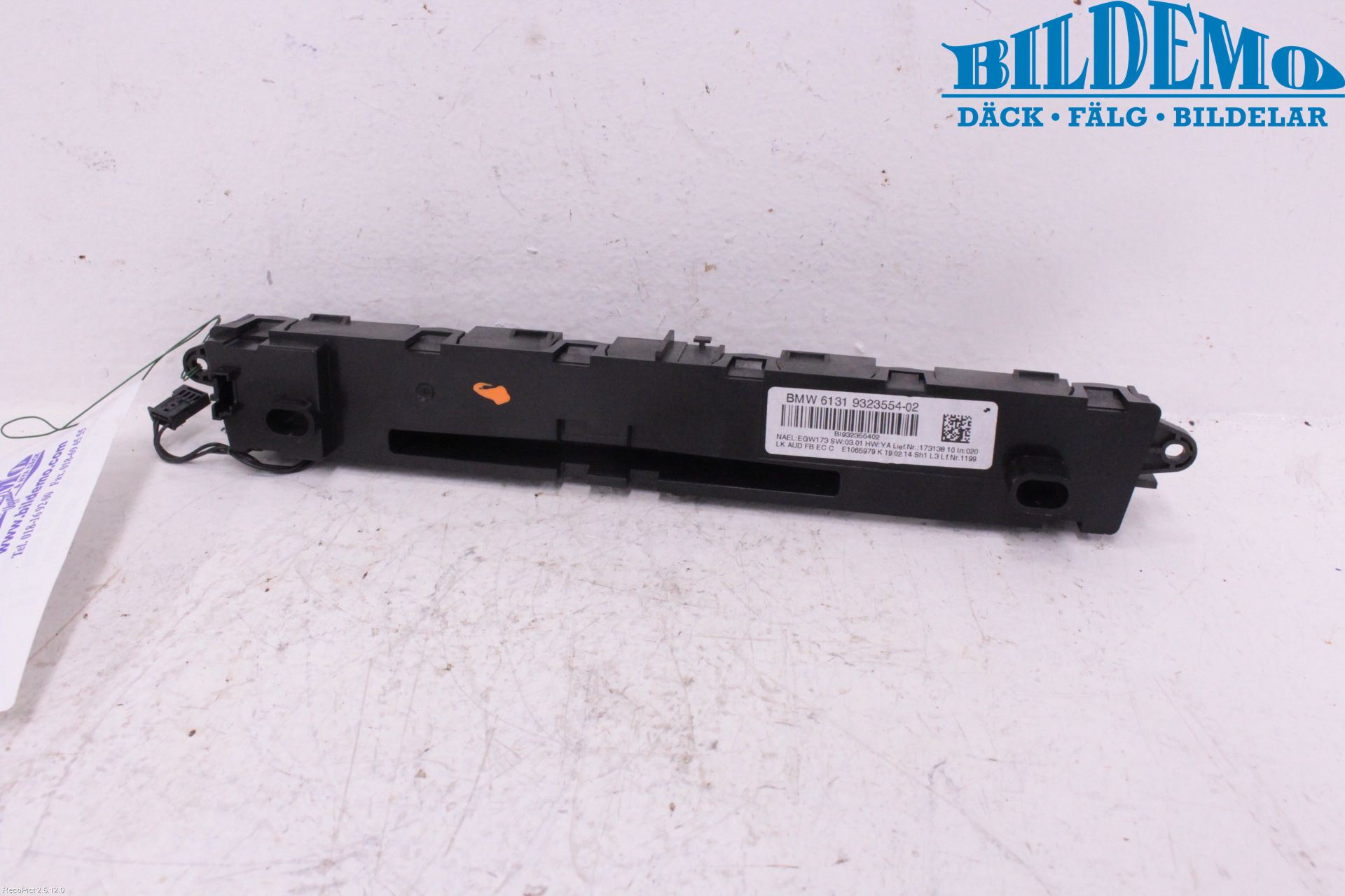 BMW 1 F20/F21 11-19 Stereo Radio Med Cd