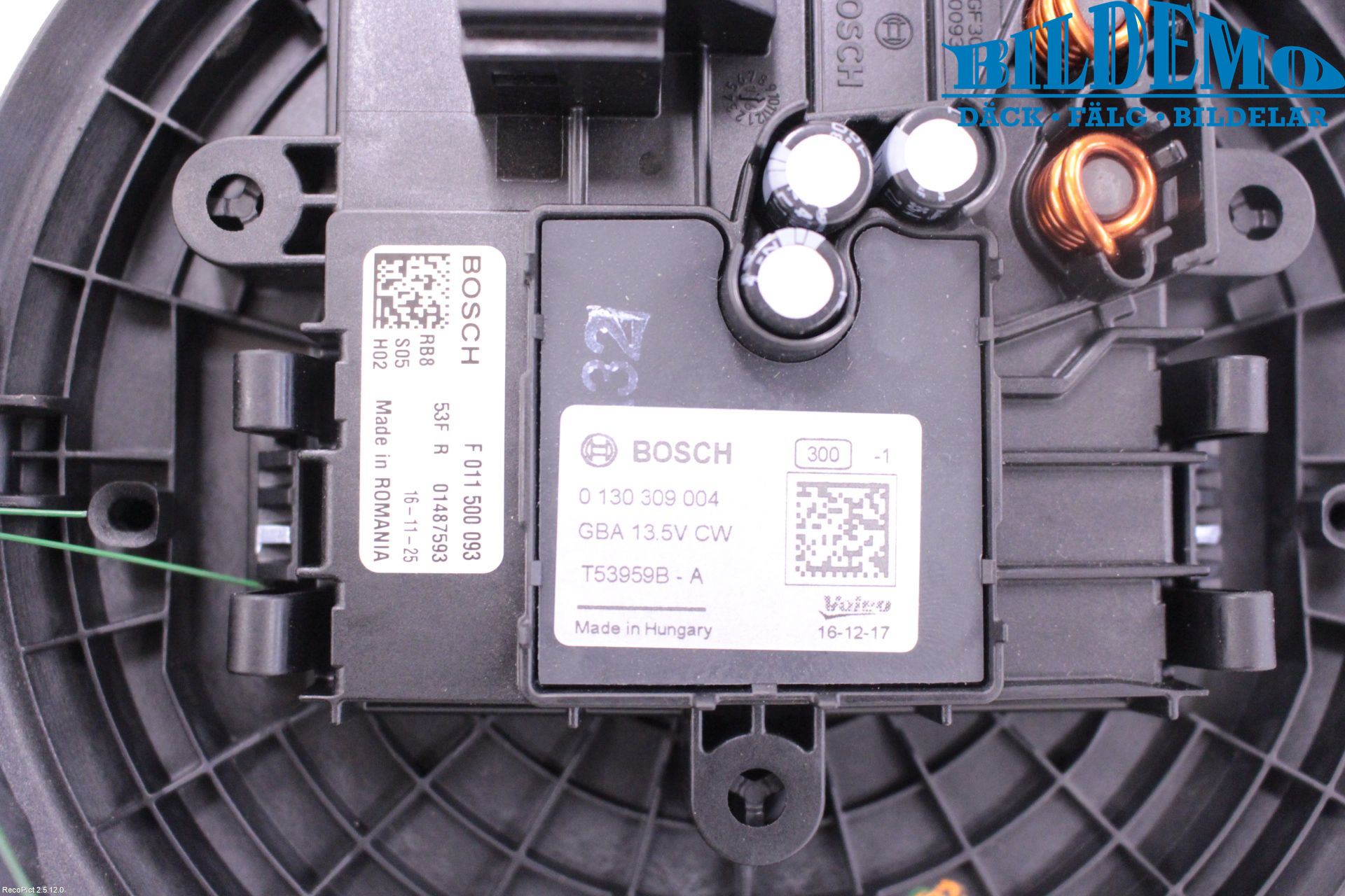 Mercedes-Benz MB E-KLASS (W213) 16-23 Varmeapparat Viftemotor