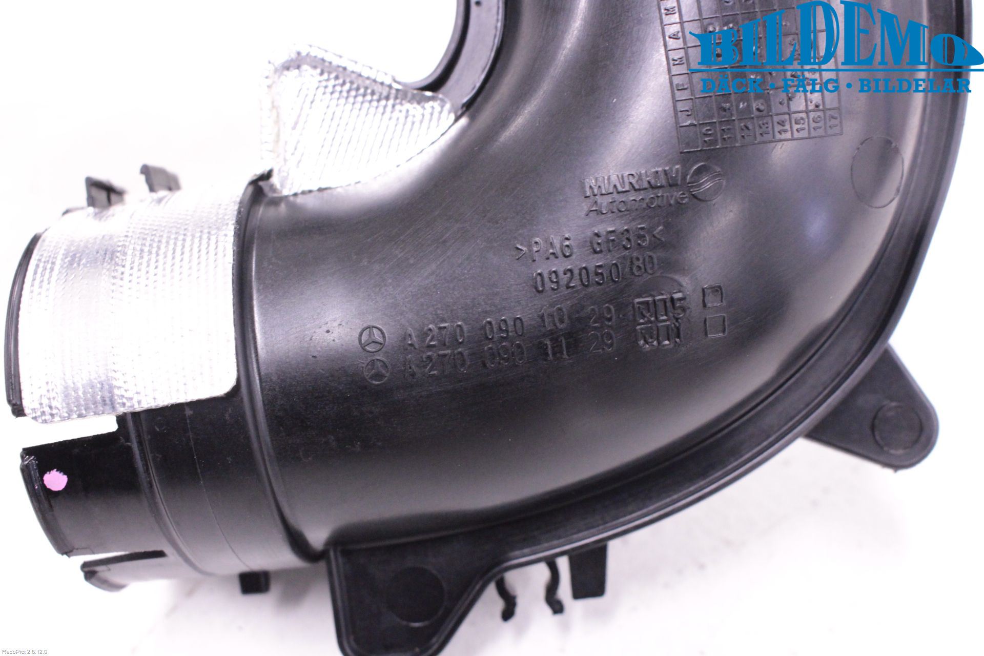 Mercedes-Benz MB A-KLASS (W176) 13-18 Inns Gummibelg - Slange
