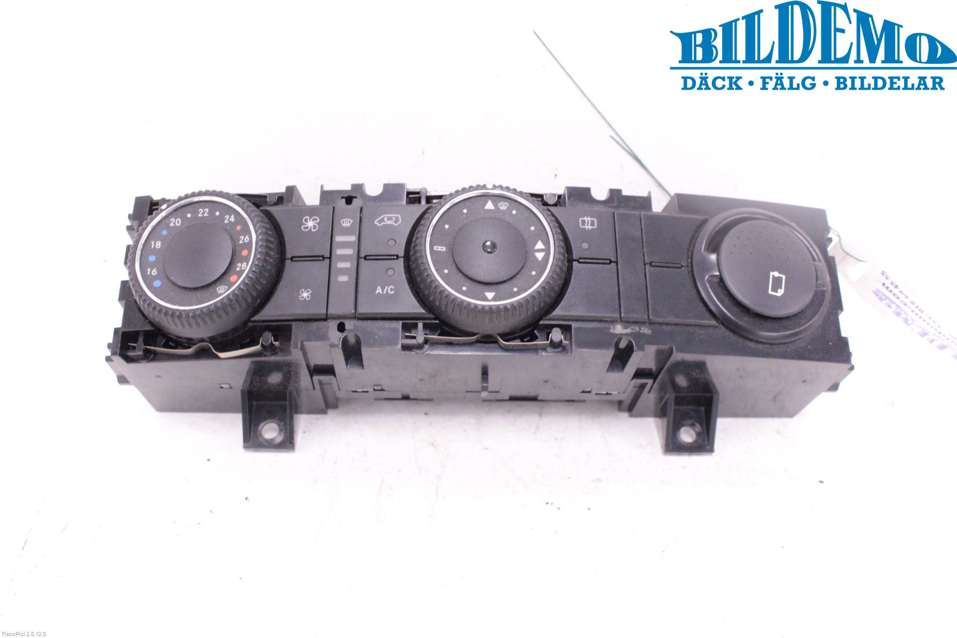 Mercedes-Benz MB SPRINTER (W906) 06-18 Varme Ac Betjening-Display