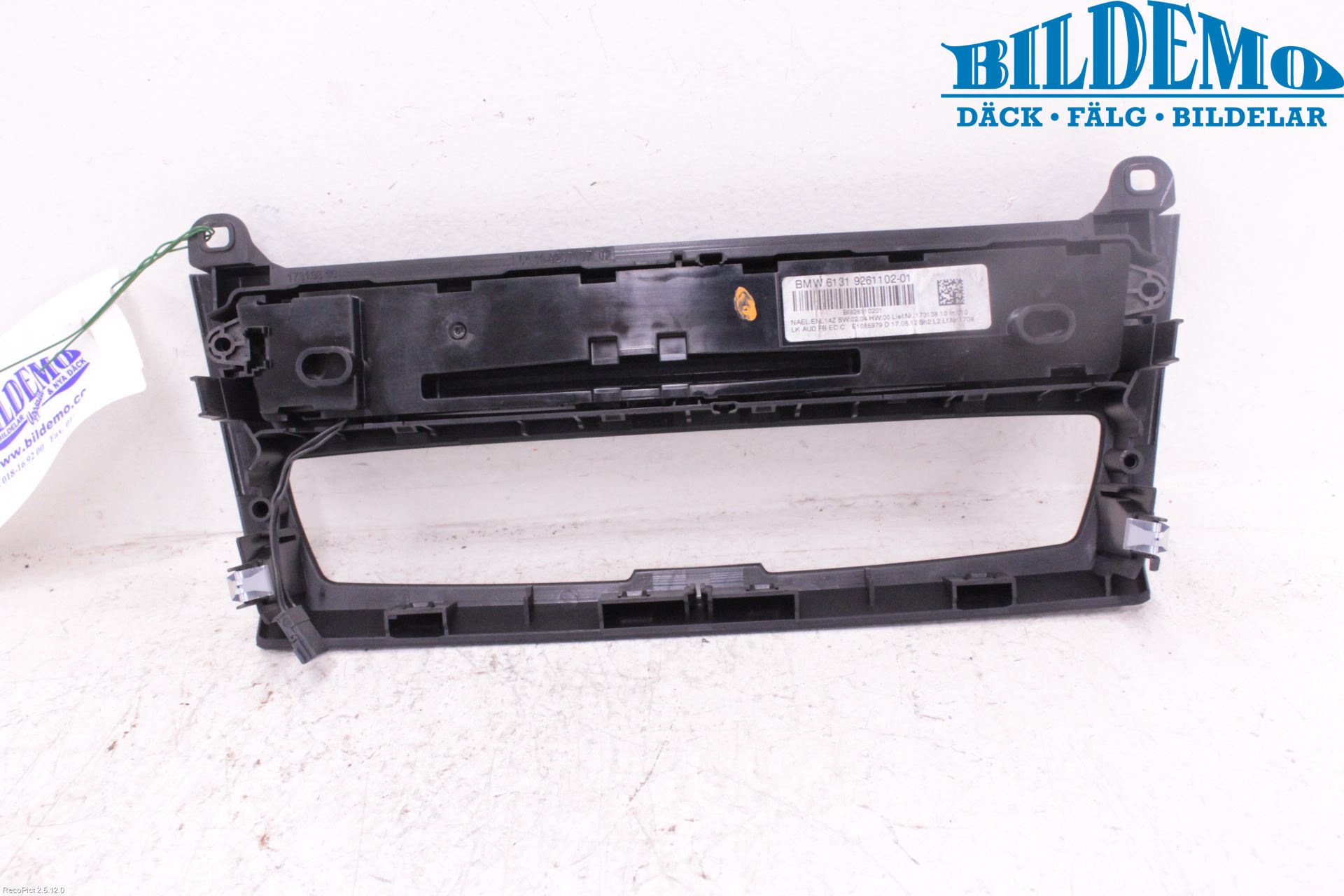 BMW 1 F20/F21 11-19 Stereo Radio Med Cd