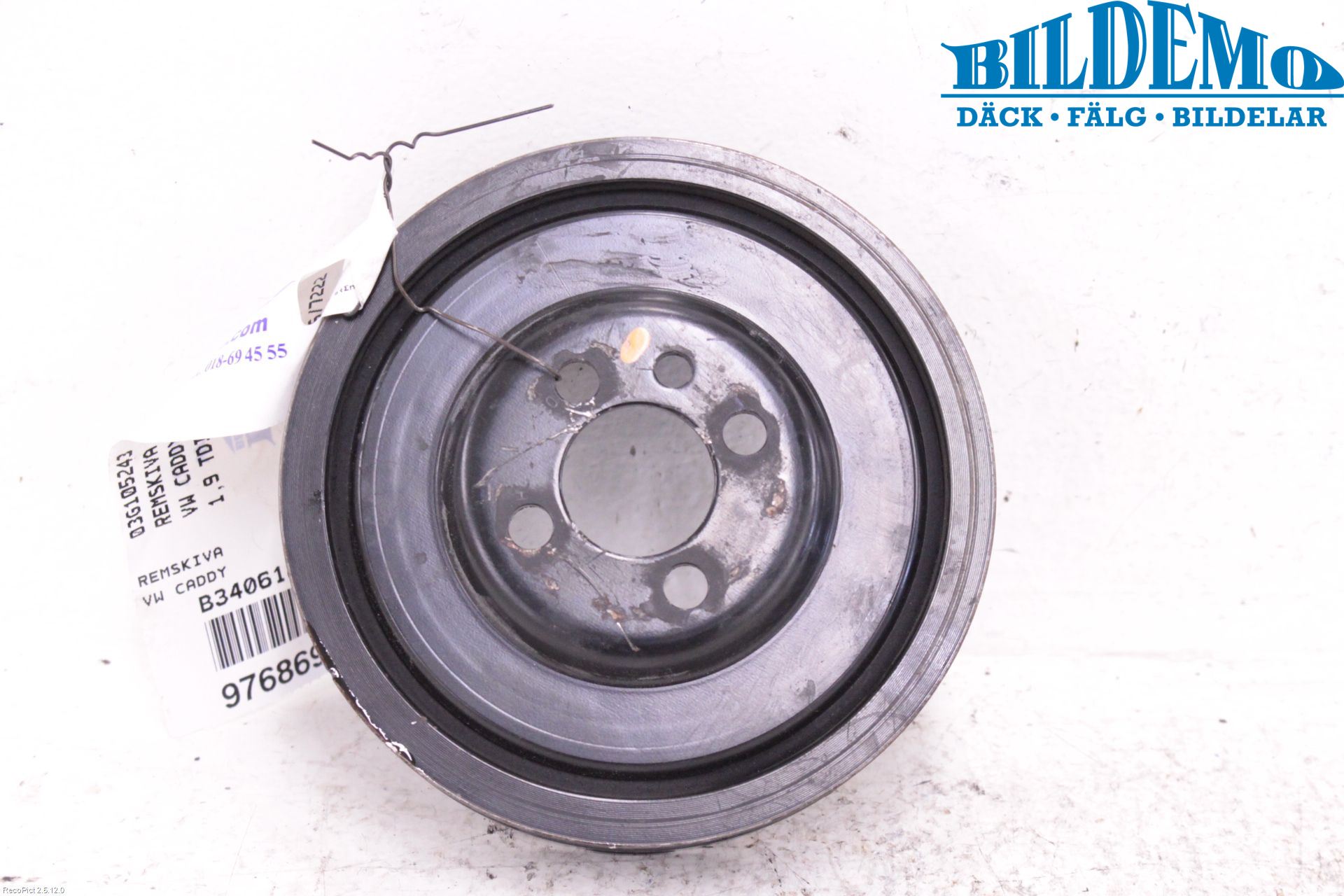 Volkswagen VW CADDY      04-10 Reimskive