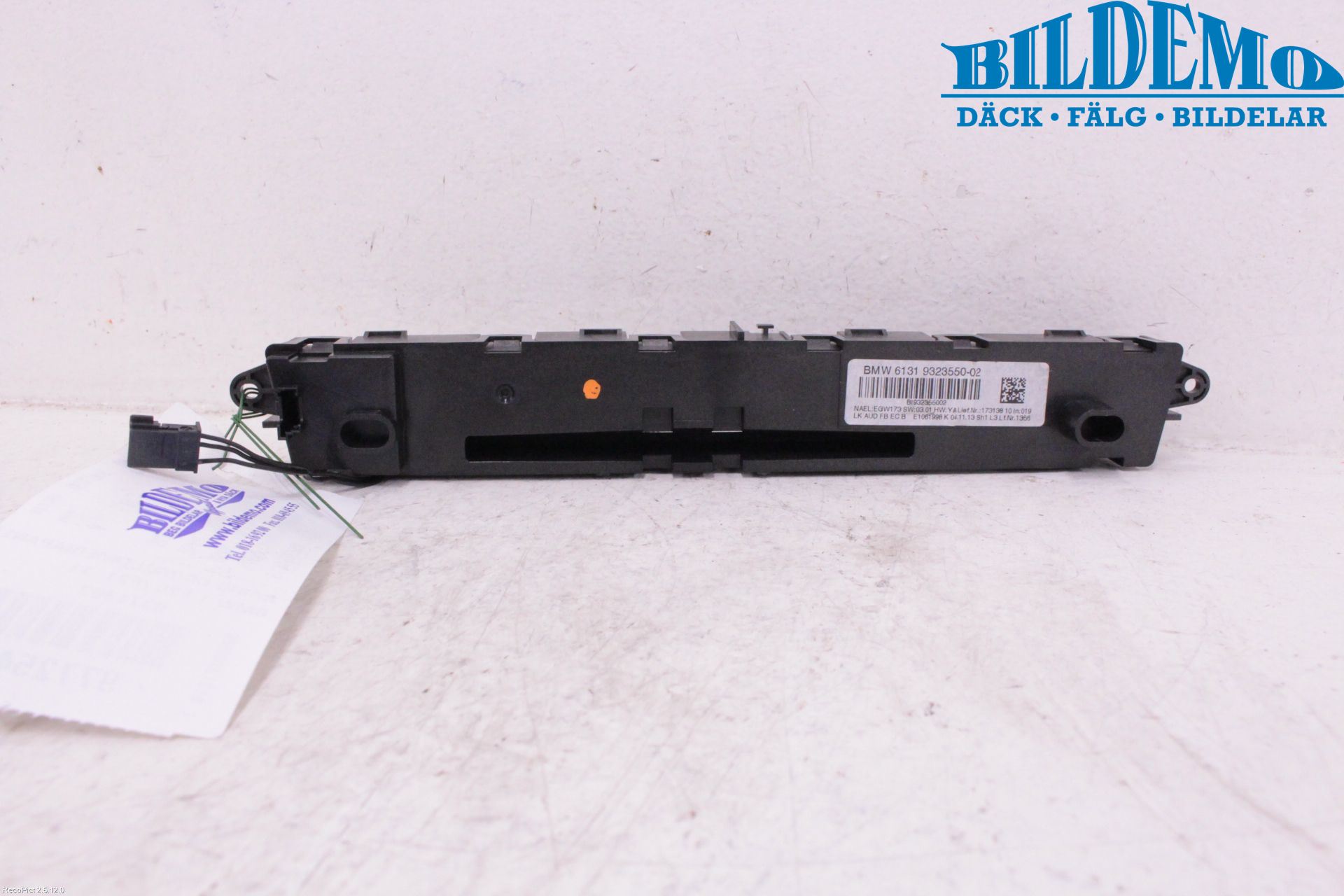 BMW 1 F20/F21 11-19 Stereo Radio Med Cd