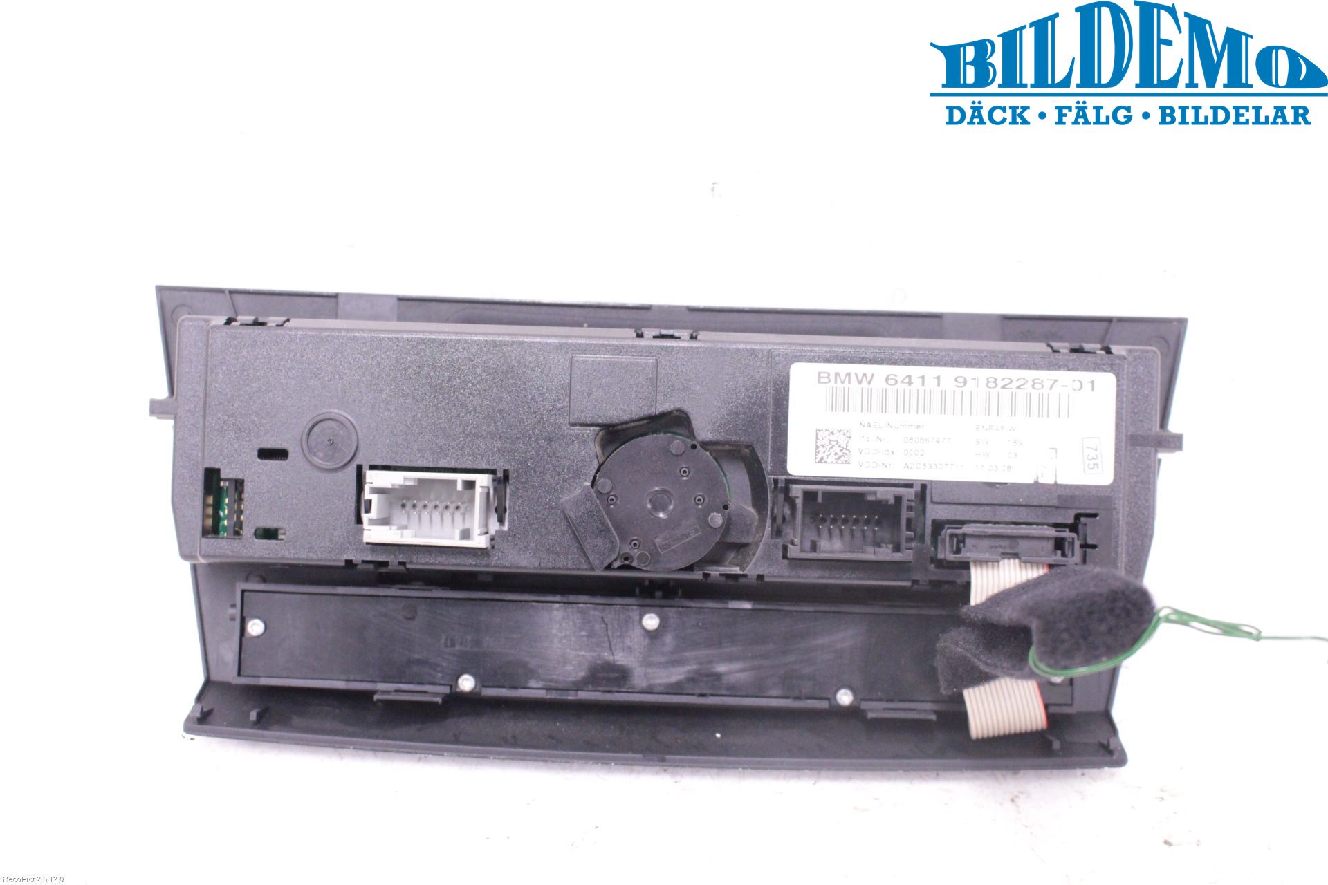 BMW 3 E90/91 SED/TOU 05-12 Varme Ac Betjening-Display