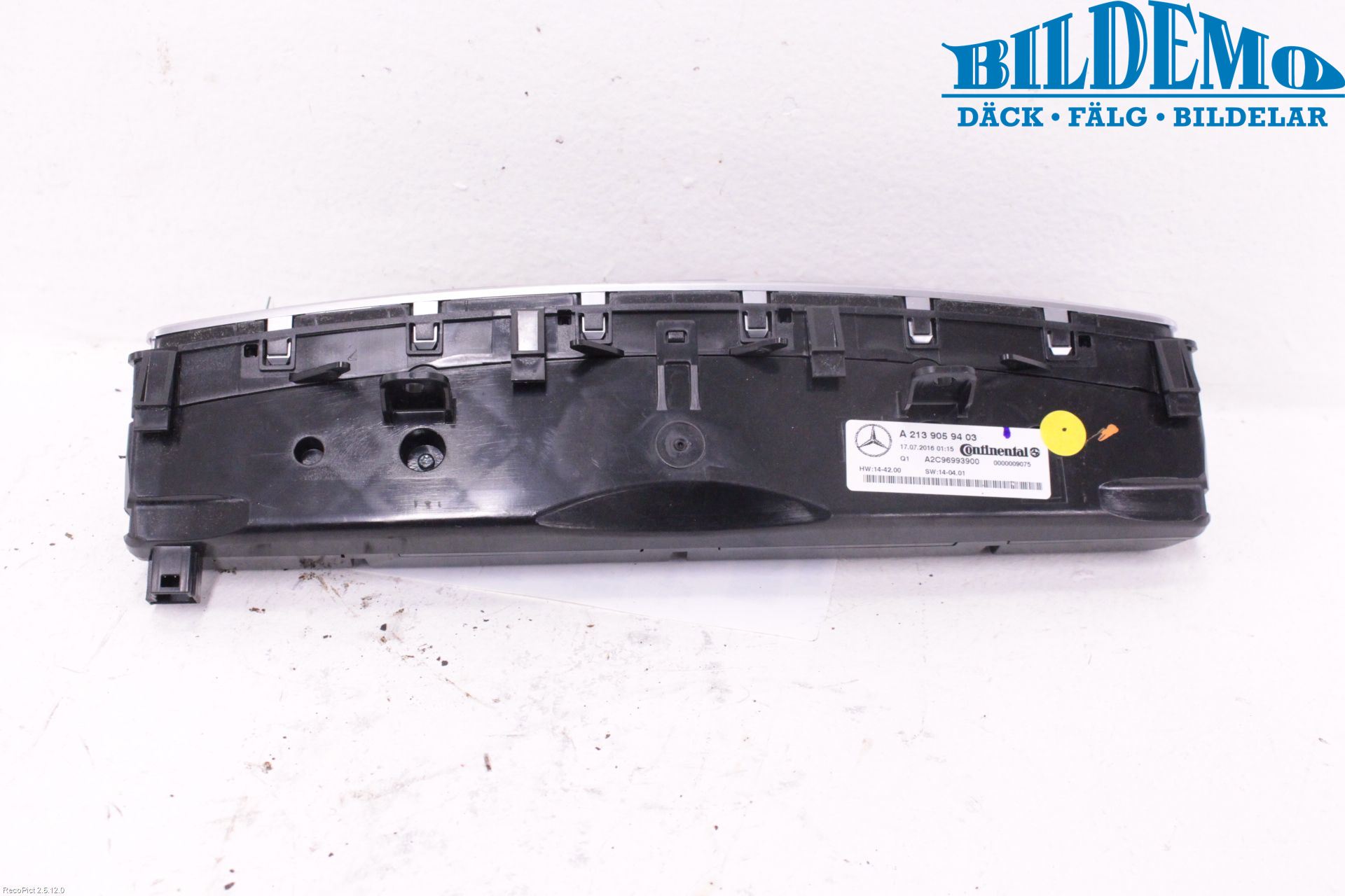 Mercedes-Benz MB E-KLASS (W213) 16-23 Varme Ac Betjening-Display