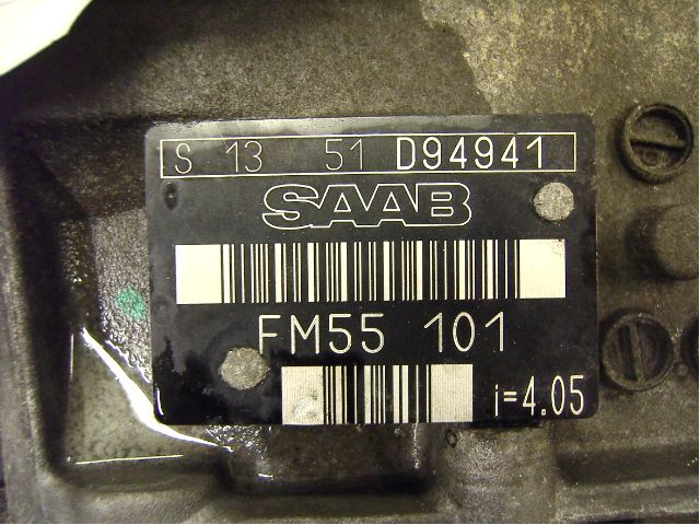 Saab 9-3 VER 2 Gearkasse 5 Trinn
