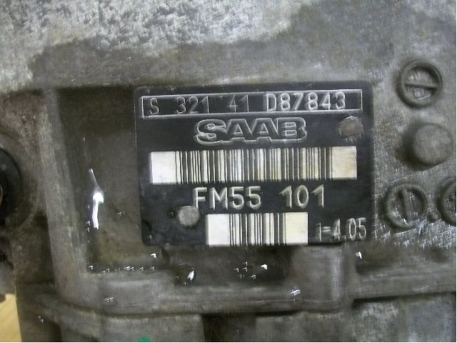Saab 9-3 VER 2 Gearkasse 5 Trinn