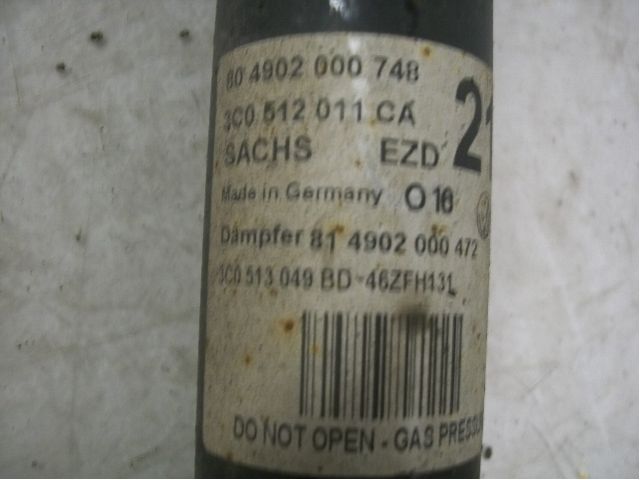 Volkswagen VW PASSAT 05-11 Støtdemper Bak