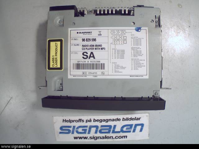 Chevrolet MATIZ Stereo Radio