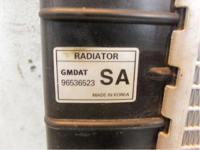 Chevrolet KALOS Radiator Manuell