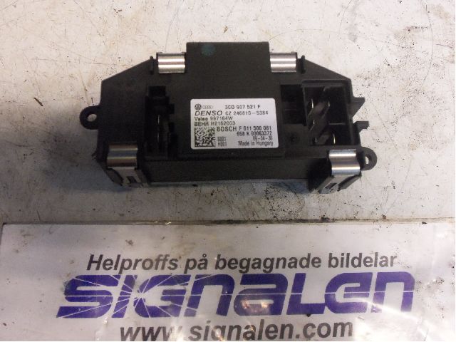 Volkswagen VW PASSAT 05-11 Varmeapparat Viftemotstand
