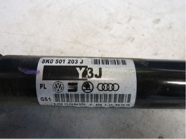 Audi A4/S4 08-11 Drivaksel Bak Kompl Venstre