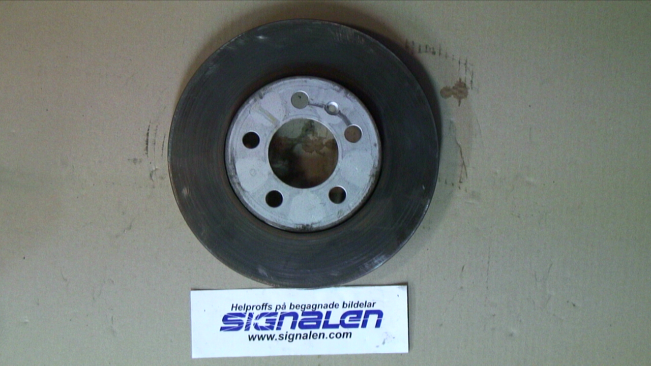 Volkswagen VW POLO 10-17 Bremseskive Foran