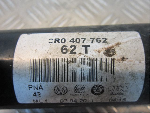 Volkswagen VW POLO 10-17 Drivaksel Foran Kompl Høyre