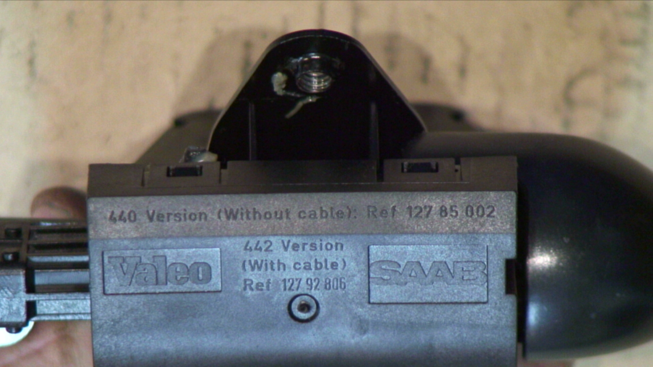 Saab 9-3 VER2/VER3 08-15 Bakluke-Lokk Låsekasse