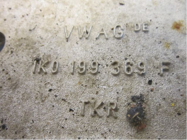Volkswagen VW GOLF VI 09-13 Forstillingsbjelke(Tvergående)