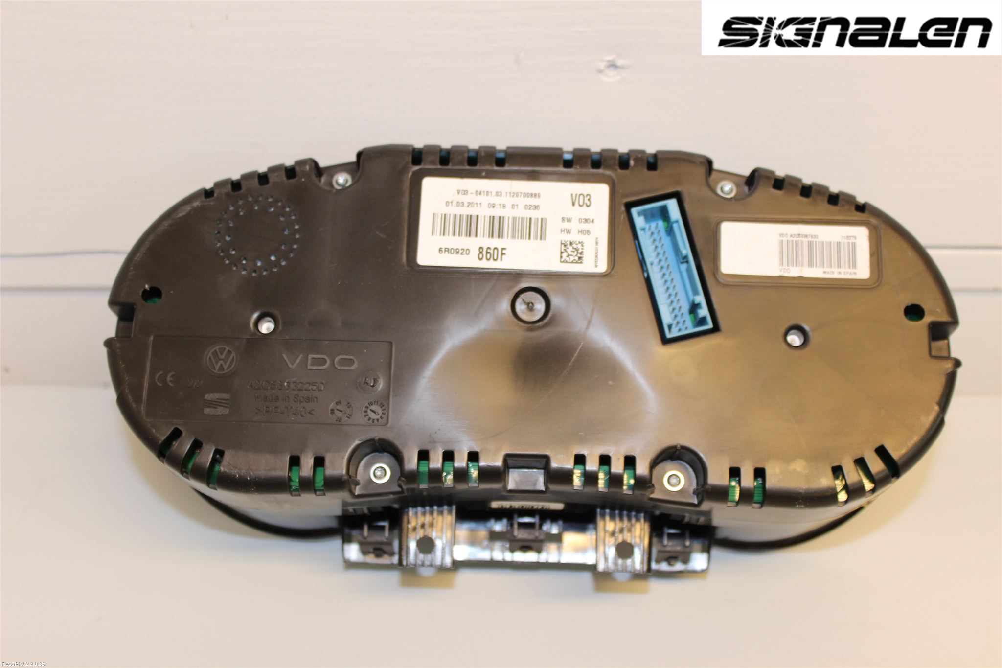 Volkswagen VW POLO 10-17 Instr Kombinert